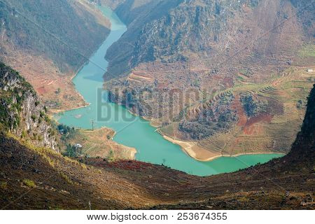 Nho Que River Flows From The Area Of Nghiem Son Mountain That Is 1500 Meters Height. This River Is N