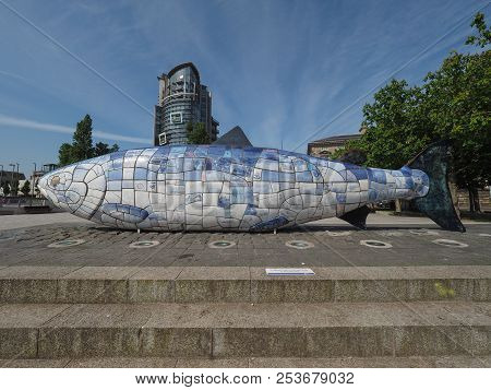 The Big Fish (aka Salmon Of Knowledge) In Belfast