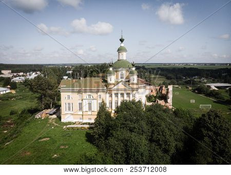 Cathedral Of The Ascension Of The Lord. Spaso-sumorin Monastery. Totma. Vologda Region. Russia. View