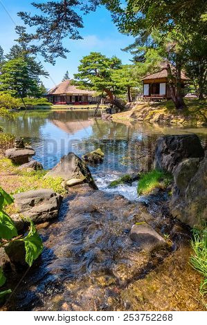 Oyakuen Medicinal Herb Garden In The City Of Aizuwakamatsu, Fukushima, Japan