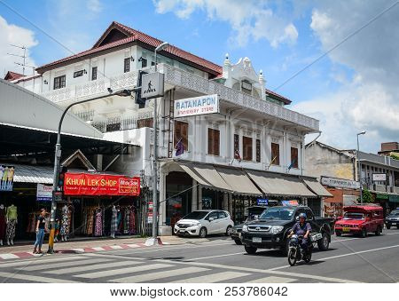 Chiang Mai, Thailand - Jun 22, 2016. Old Buildings In Chiang Mai, Thailand. Chiang Mai (chiengmai) I