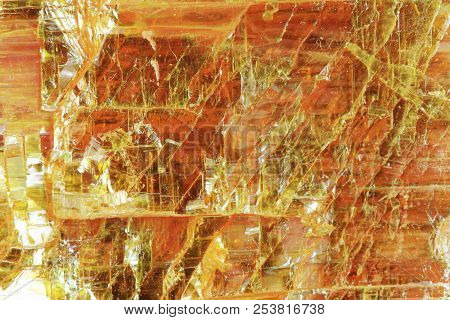 Orpiment Mineral Texture As Very Nice Natural Background