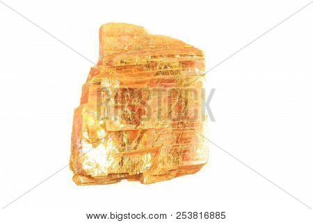 Orpiment Mineral Isolated