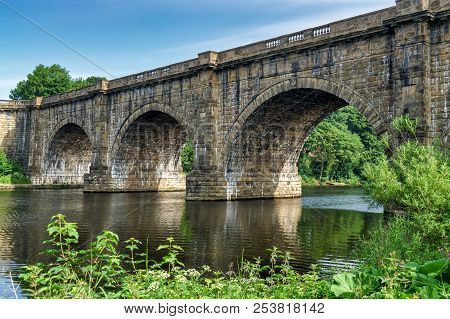 The Lune Valley Aqueduct, Which Carries The Lancaster Canal Over