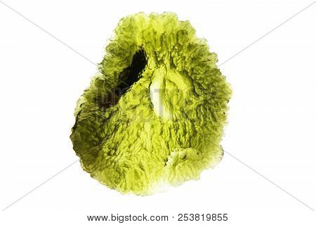 Moldavite Mineral Isolated