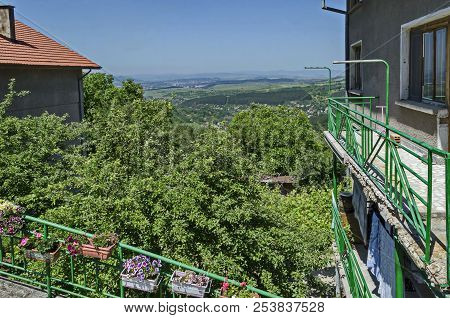 View Toward  Residential District Marchaevo And Environs Of Sofia City At The Foot Of The Mountain V