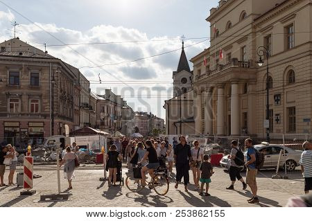 Streets And Architecture Of The Old City Of Lublin