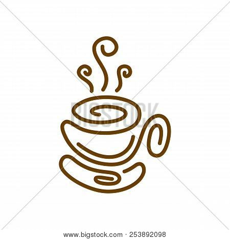 Coffee Shop Logo Vector Illustration Design Easy To Edit