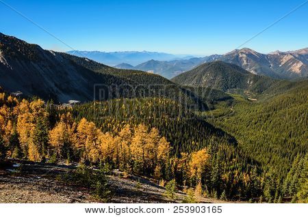 View From Pedley Pass Near Invermere, British Columbia, Canada
