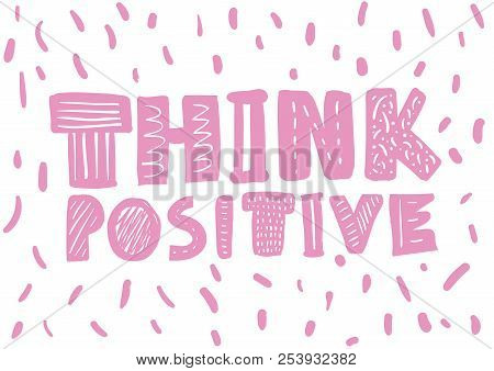 Typography With Slogan For T Shirt Or Sweatshirt Printing And Embroidery. Print For Tee. Hand Drawn 