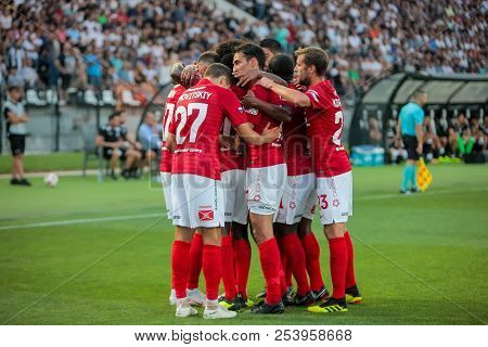Uefa Champions League Third Qualifying Round , Between Paok Vs Fc Spartak Moscow