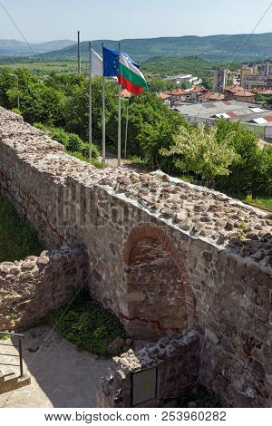 Peristera Fortress, Peshtera, Bulgaria - May 5, 2018: Ruins Of Ancient Byzantine Fortress The Perist