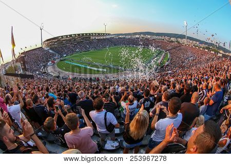 Uefa Champions League Third Qualifying Round , Between Paok Vs Fc Spartak Moscow