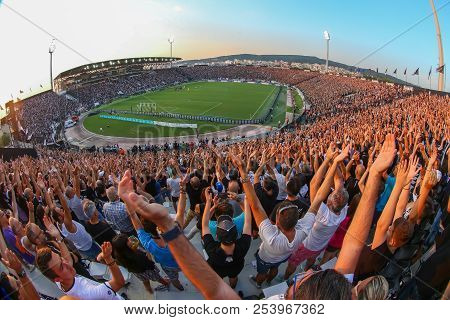 Uefa Champions League Third Qualifying Round , Between Paok Vs Fc Spartak Moscow