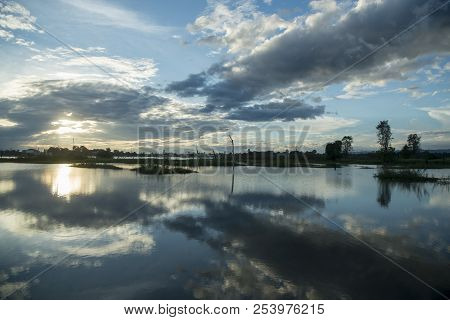 Cambodia Anlong Veng Ta Mok Lake Landscape