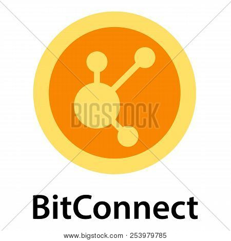 Bitconnect Icon. Flat Illustration Of Bitconnect Icon For Web