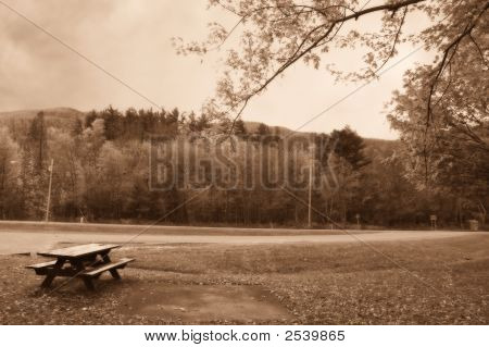 Bancada pela estrada