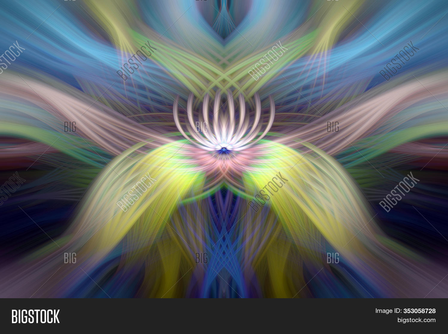 Abstract Twisted Light Image Photo Free Trial Bigstock