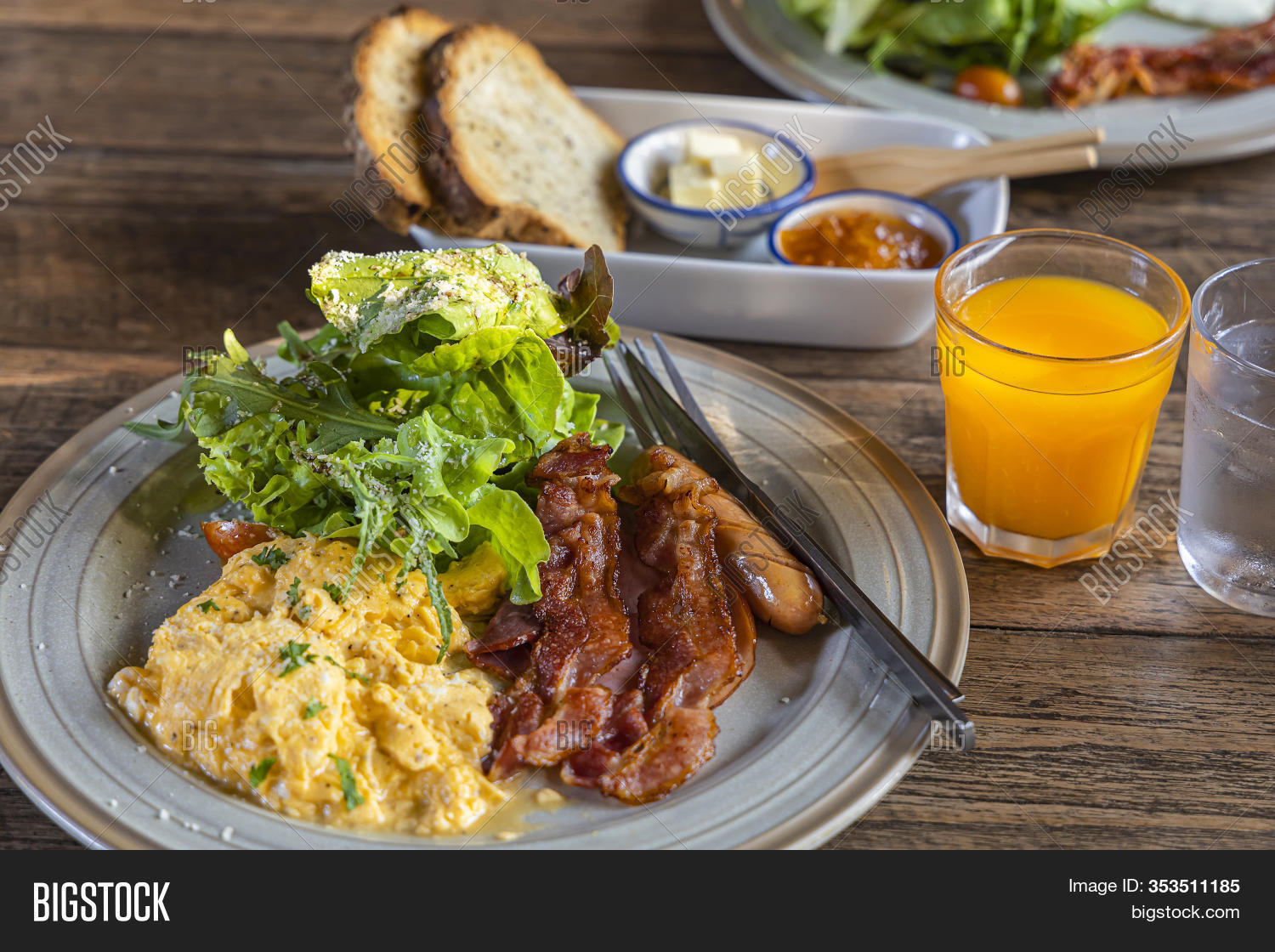 English Breakfast Image Photo Free Trial Bigstock