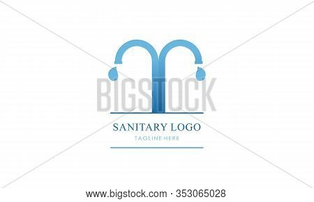 Sanitary Ware Logo Design Of Icon Vector Illustrations