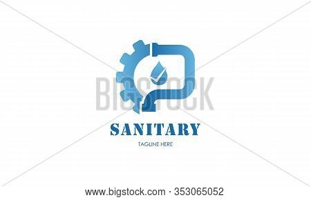 Sanitary Ware Logo Design Of Icon Vector Illustrations