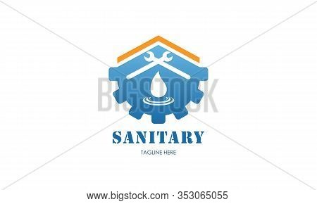 Sanitary Ware Logo Design Of Icon Vector Illustrations