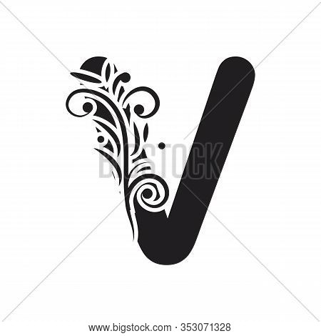 Letter V Business Corporate Abstract Unity Vector Logo Design Template