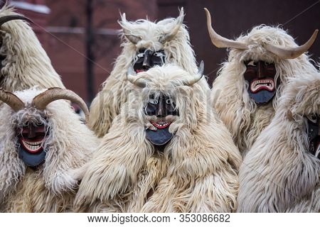 Moscow, Russia Feb 27, 2020: Moscow Maslenitsa Festival. Traditional National Celebration In Russian