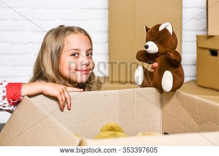 Delivering Happiness. Delivering Happy Moments To Childhood. Insurance Post Package. Relocating Deli