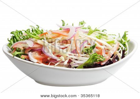 Enoki a čekanky hlávkový salát