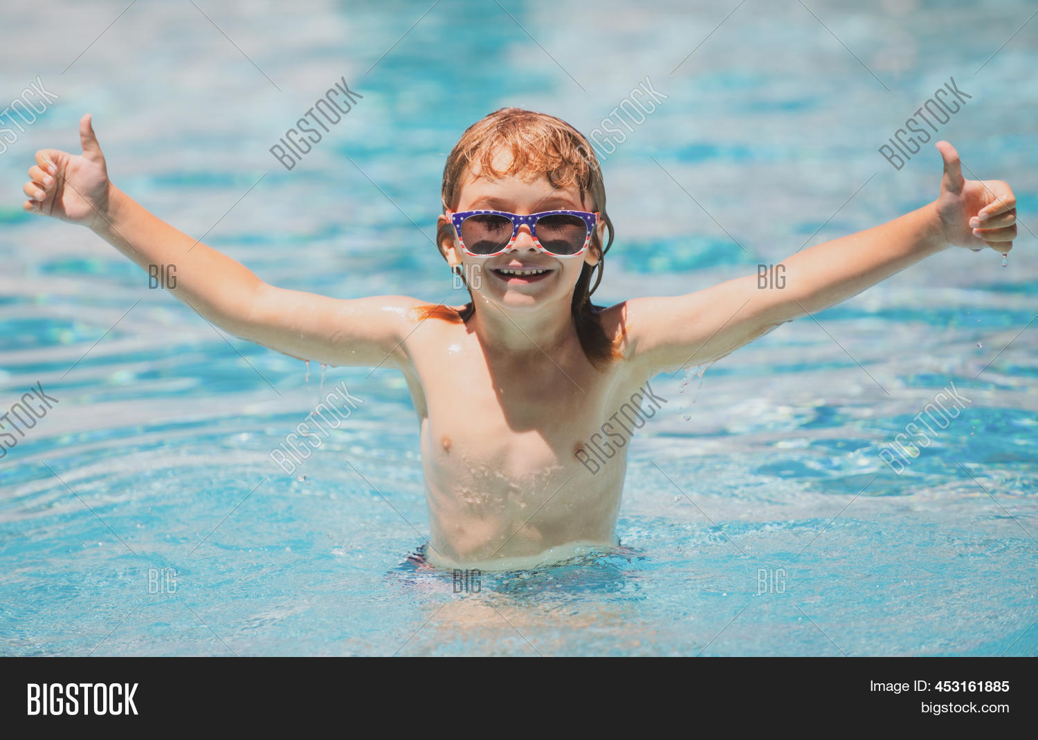 Child Boy Swim Image & Photo (Free Trial) Bigstock