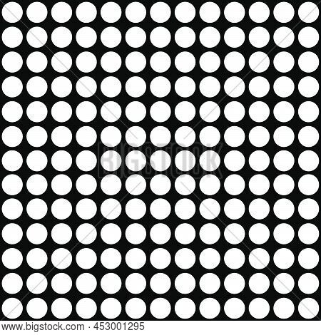 Circle Basic Shape Mosaic Repeatable Pattern, Texture And Background