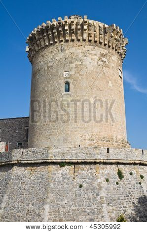 Slottet af Venosa. Basilicata. Italien.