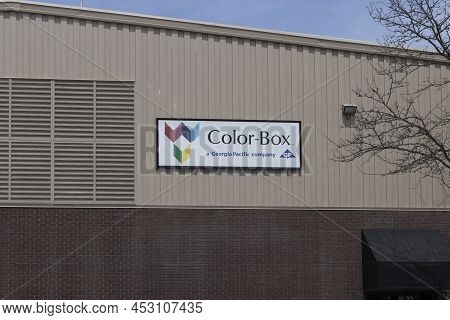 Richmond - Circa April 2022: Color-box Facility. Color-box Was Acquired By The Menasha Corporation.
