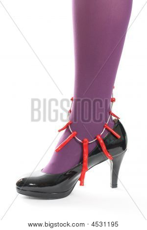 Perlen und Schuhe