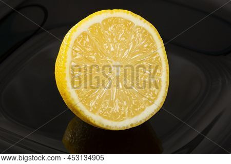 Ripe And Fresh Fruit, Yellow Lemon - Citrus Meyeri