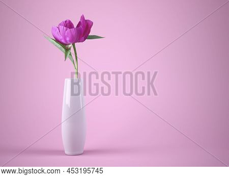 Beautiful Flowers Background And Copy Space For Your Design.