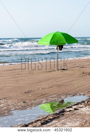 Ombrellone verde
