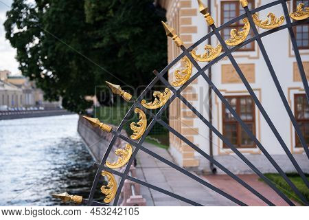 St. Petersburg, Russia. City View With Famous Landmarks