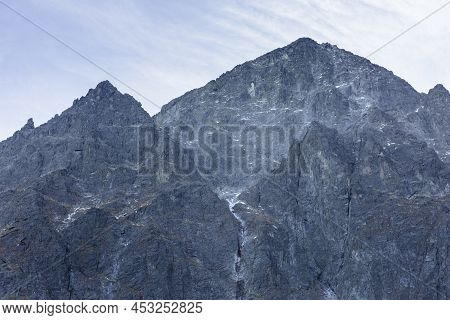 Little Kežmarok Peak, Mały Kiezmarski Szczyt - An Impressive Northern Wall, Also Called The 