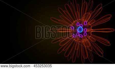 3d Illustration Of Actinophryidae Sol Of Microworld Anatomy