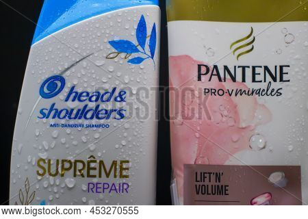 March 6, 2022 Ukraine City Kyiv Shampoo Head & Shoulders And Pantene