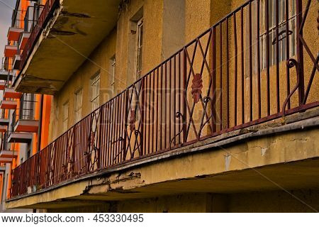 Historic Over A Century House, Barrier Wrought Iron , Balcony  .