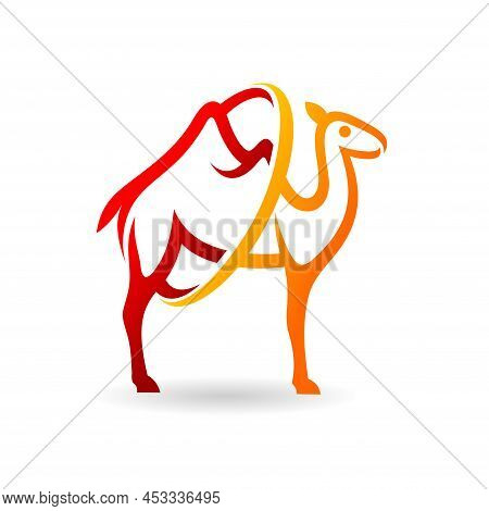 Camel Logo With Simple Concept, Camel Logo