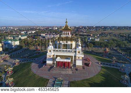 View Of The Buddhist Temple 