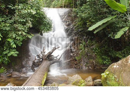 Siribhum Waterfall In Doi Inthanon National Park Chiangmai Thailand