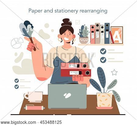 Hyperfocus Idea, How To Become More Efficient. Paper And Stationery