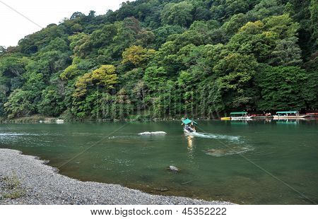 Arashiyama, Kyoto, Giappone In autunno