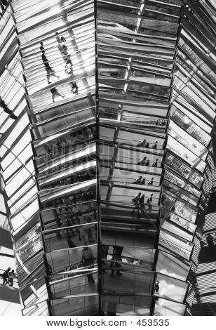 Berlin Reichstag Architecture Mirrors