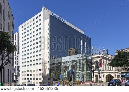 Calea Victoriei Street In City Of Bucharest, Romania
